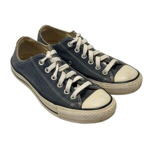 Converse Shoes Made In USA Women’s 5 Sneaker All Star Canvas VTG Lace Up Denim